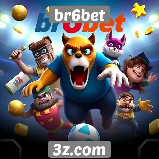 Diversidade de jogos disponíveis no br6bet