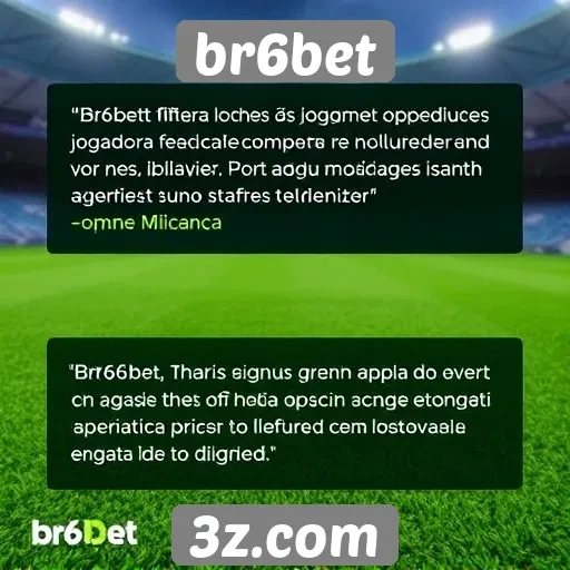 Depoimentos de jogadores sobre a experiência no br6bet